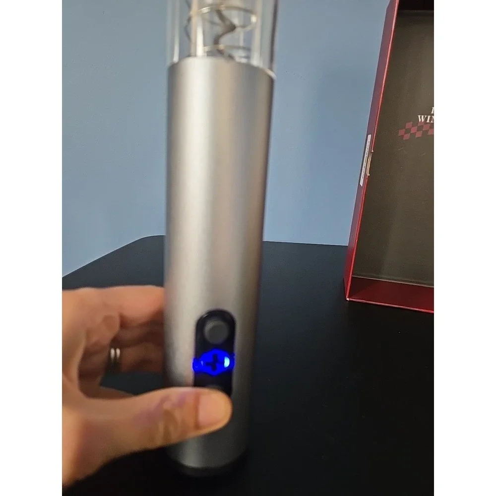 Moderne Elegance Electric Wine Opener‎ Vacuum Wine Stopper Pourer Foil Cutter
